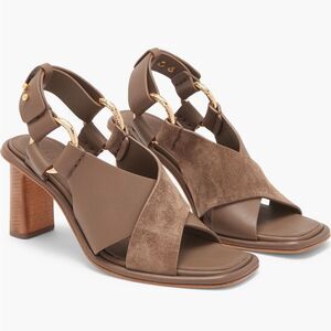 Ulla Johnson leather Crisscross Sandal size 5 new